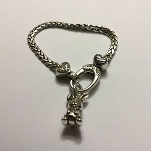 Brighton bracelet with bunny charm